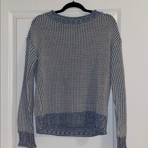 a.n.a. Two-Tone Waffle Knit Sweater